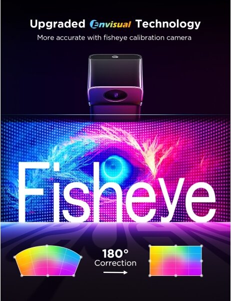 SET 2x Govee Backlight TV 55-65" SMART LED retroiluminare RGBICW Wi-Fi