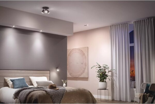 Corp de iluminat LED RGBW dimabil încastrat Philips Hue CENTURA 1xGU10/4,2W/230V