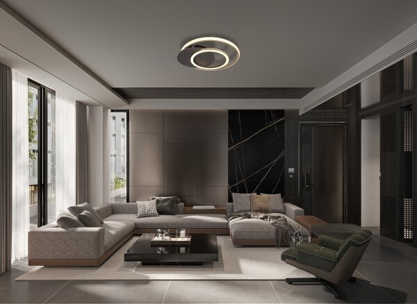 Plafonieră LED Globo 67331G-24 JULIO LED/24W/230V