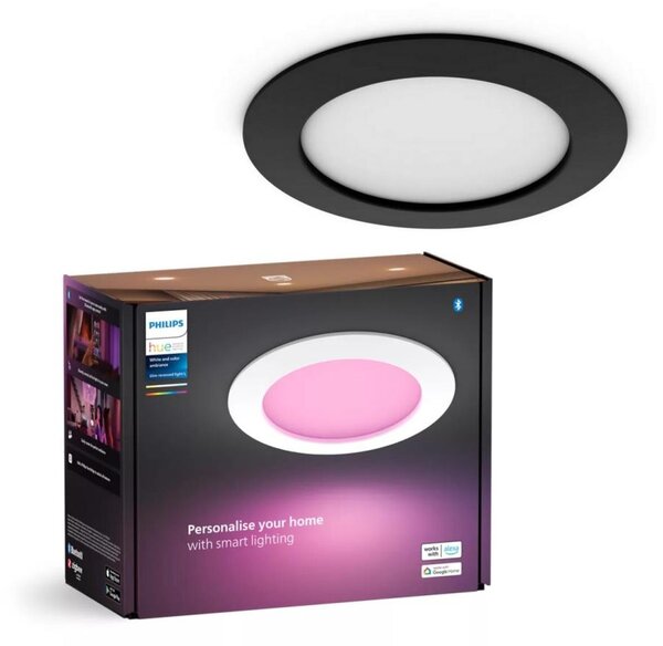 Corp de iluminat LED RGBW dimabil pentru baie Philips Hue SLIM LED/12W/230V IP44