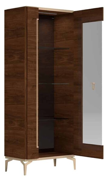Set lemn masiv nuc Living Devon 3 Piese Lucios