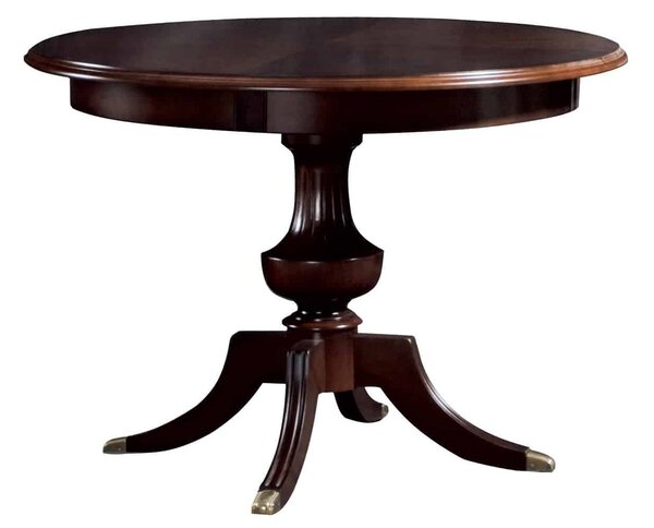 Masă lemn masiv Dining Vanessa Fixă Ø110cm