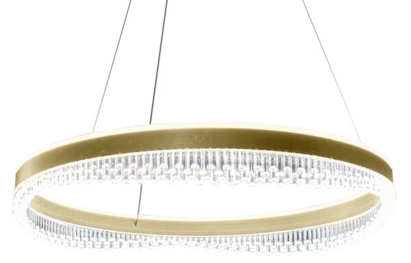 Lustră LED pe cablu LED/52W/230V d. 60 cm auriu