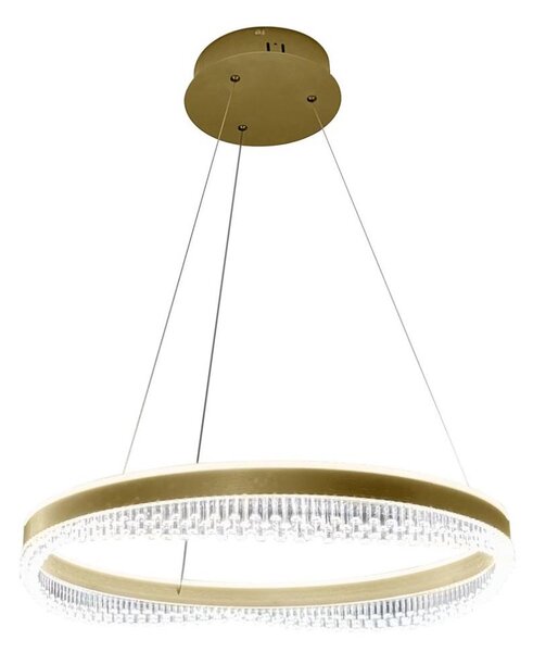 Lustră LED pe cablu LED/52W/230V d. 60 cm auriu