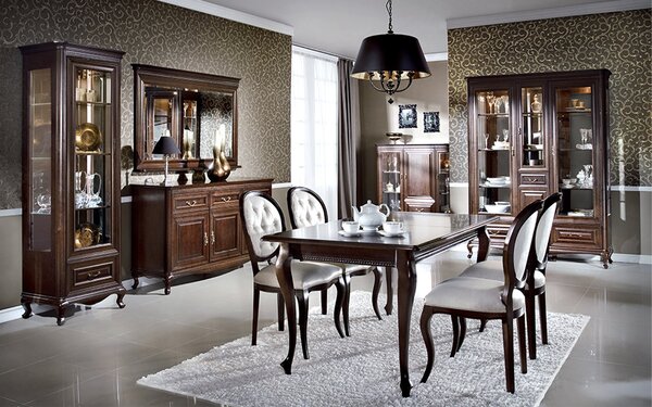 Masă lemn masiv Dining Vanessa Extensibilă 130/330cm