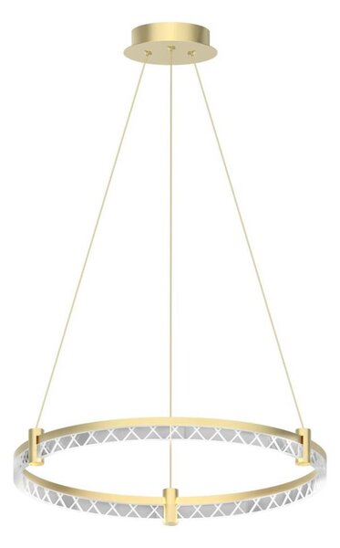 Lustră LED pe cablu ELEGANCE LED/36W/230V auriu