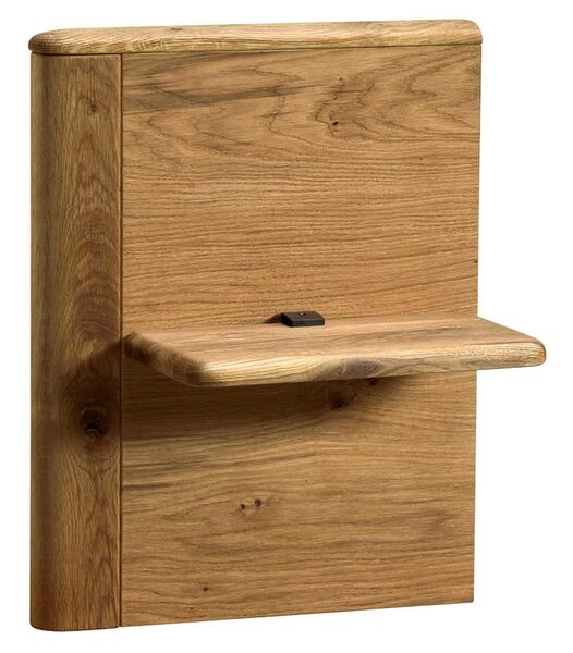 Panou lemn masiv natur tablie Siena dreapta Stejar 50 cm x 53 cm x 24 cm
