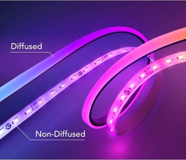 Sistem de retroiluminare de masă Govee Neon LED 3m RGBIC Wi-Fi