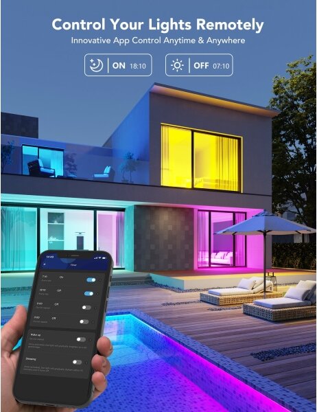 Bec LED RGBWW dimabil Govee Smart E27/9W/230V 2700-6500K Wi-Fi