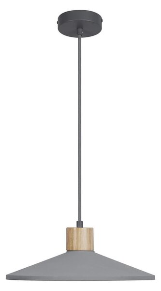 Lustră pe cablu Ledvance DECOR CONCRETE 1xE27/15W/230V d. 32 cm gri ciment