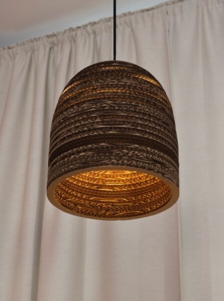 Lustră pe cablu Ledvance DECOR CARDBOARD 1xE27/15W/230V d. 25 cm