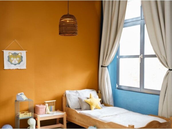 Lustră pe cablu Ledvance DECOR CARDBOARD 1xE27/15W/230V d. 25 cm