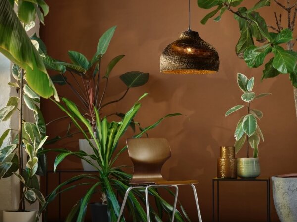 Lustră pe cablu Ledvance DECOR CARDBOARD 1xE27/15W/230V d. 36 cm