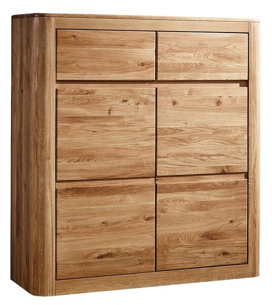 Dulap stejar masiv Pantofi Dotti, 100 × 37 × 111 cm