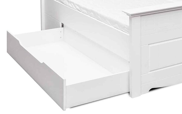 Sertar lemn masiv pentru Pat Linea, 149 × 63 × 26 cm