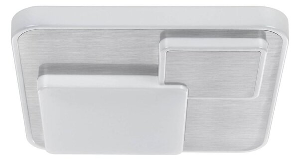 Plafonieră LED Eglo 75666 LEPRESO LED/19,5W/230V 38,5x38,5cm crom mat