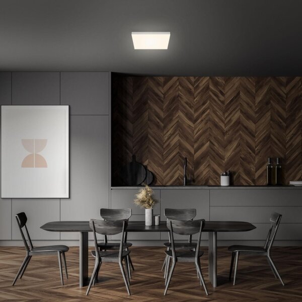 Plafonieră LED Briloner 7071-014 FLAME LED/21W/230V 3000K 28,7x28,7 cm