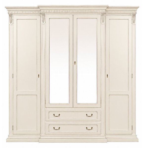 Dulap lemn masiv Bernhard 4 Usi, 234 × 67 × 218 cm