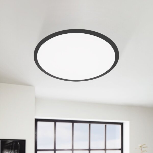 Plafonieră LED Eglo 75577 SALOBRENA-TW LED/32,5W/230V d. 60 cm + telecomandă