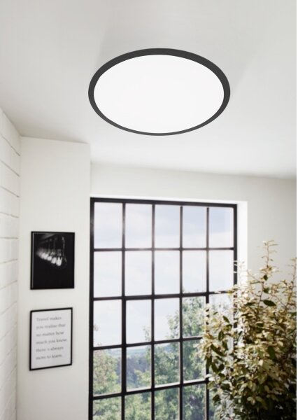 Plafonieră LED Eglo 75577 SALOBRENA-TW LED/32,5W/230V d. 60 cm + telecomandă