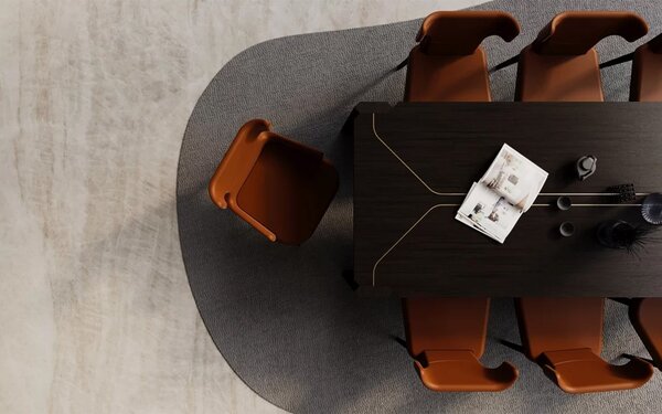 Masă lemn masiv de dining Nova Personalizabilă - 180 cm