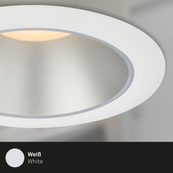 SET 3x corp de iluminat LED încastrat pentru baie Briloner 7041-036 LED/4,9W/230V alb