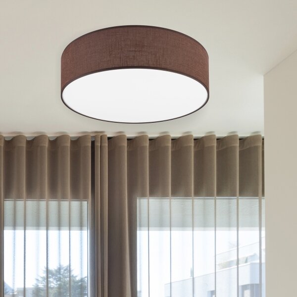 Plafonieră LED Brilagi SIRIJA LED/24W/230V d. 45 cm maro
