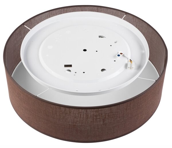 Plafonieră LED Brilagi SIRIJA LED/24W/230V d. 45 cm maro