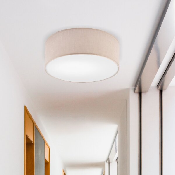 Plafonieră LED Brilagi SIRIJA LED/12W/230V d. 35 cm bej