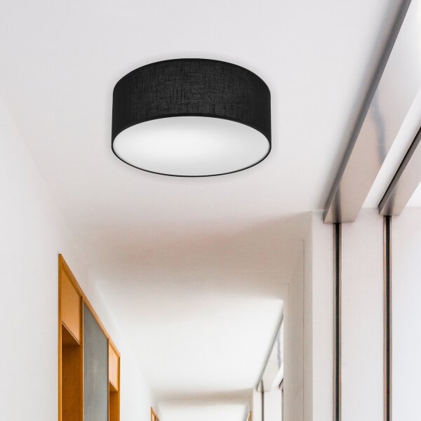 Plafonieră LED Brilagi SIRIJA LED/12W/230V d. 35 cm negru