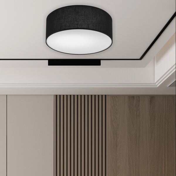 Plafonieră LED Brilagi SIRIJA LED/12W/230V d. 35 cm negru