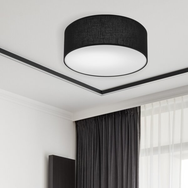 Plafonieră LED Brilagi SIRIJA LED/12W/230V d. 35 cm negru