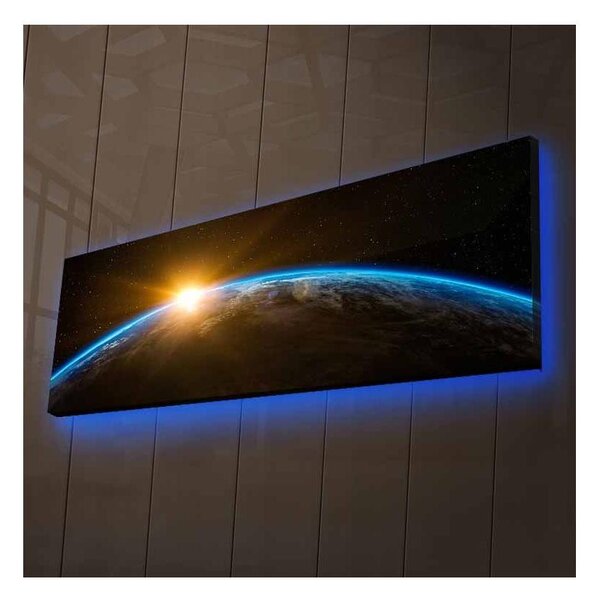Pictură LED decorativă strălucitoare LED/1x9V 6LR61