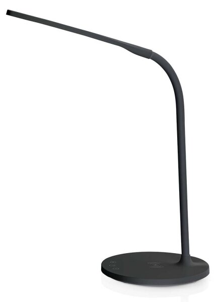 Lampă dimabilă cu funcție de încărcare fără fir Nedis LTLGQ4M2BK Qi LED/5,5W/230V 2700-6500K