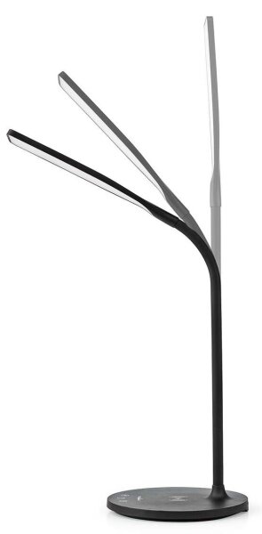 Lampă dimabilă cu funcție de încărcare fără fir Nedis LTLGQ4M2BK Qi LED/5,5W/230V 2700-6500K