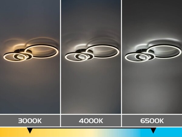Rabalux 71485 - Plafonieră LED dimabilă LUREO LED/24W/230V 3000-6500K 46x33 cm + telecomandă