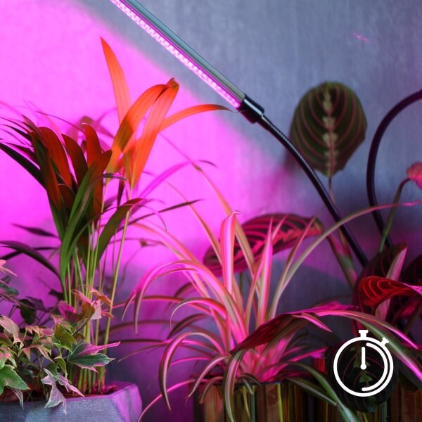 Lampă LED reglabilă VITARO pentru plante 3xLED/10W/230V negru