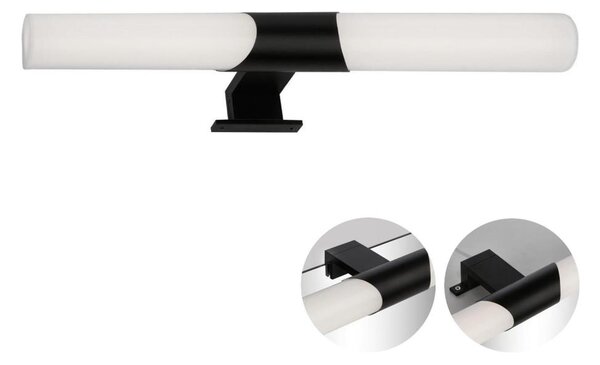Aplică LED pentru oglindă de baie Briloner 3113-115 LED/12W/230V IP44 negru