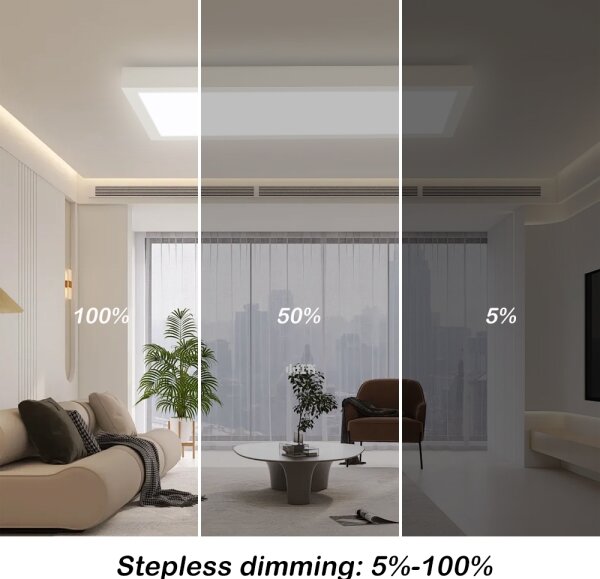 Brilagi - Corp de iluminat LED dimabil FRAME SMART, 30W, 230V, alb, IP44 + telecomandă