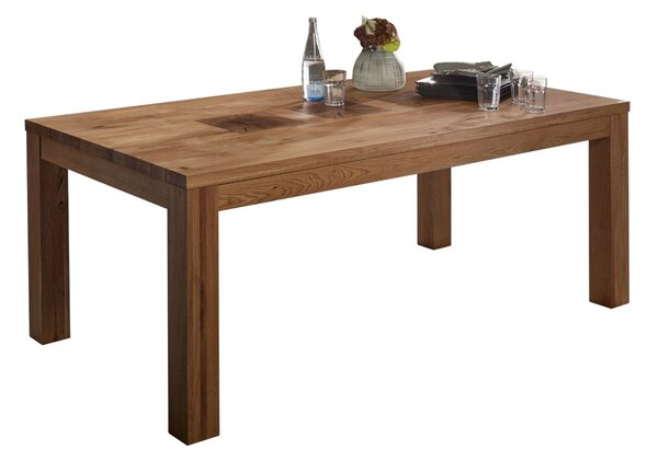 Masă lemn masiv dining Rustic Home disponibilă în trei dimensiuni - 160×90 cm