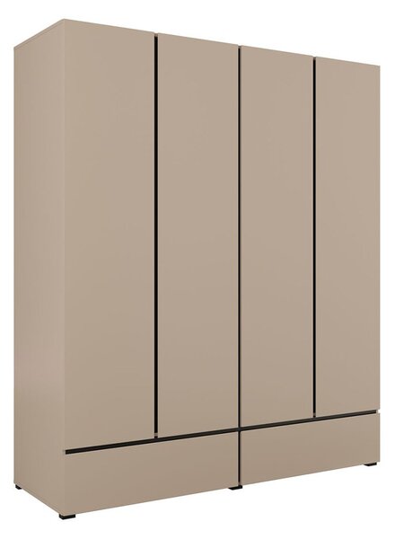 Dulap lemn masiv Orion, 180 × 210 × 60 cm - Stejar deschis