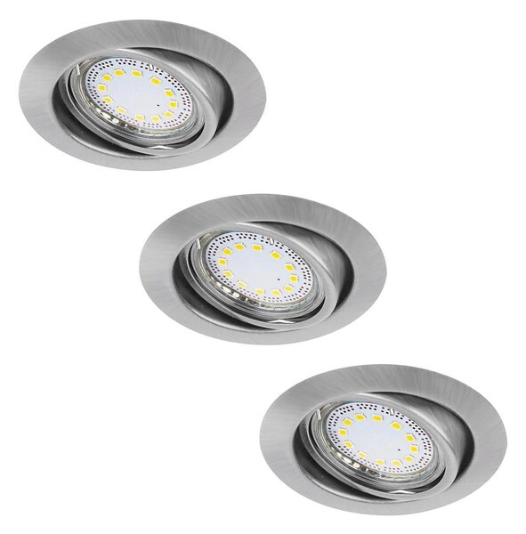 Rabalux 1166 - Set de 3 spoturi LED încastrate LITE, 3x GU10/3W/230V