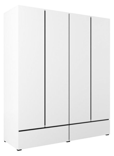 Dulap lemn masiv Orion, 180 × 210 × 60 cm - Stejar deschis