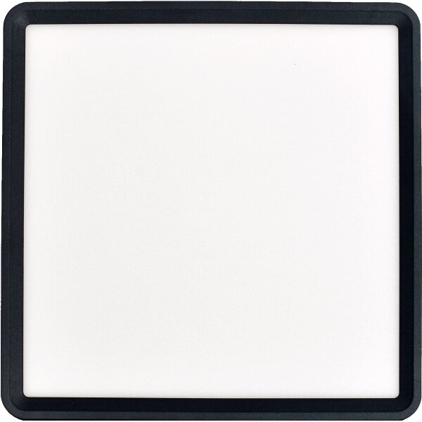 Fulgur s-43101 - Plafonieră LED NOMY, 24 W, 230 V, CCT, IP40, 30 x 30 cm, neagră