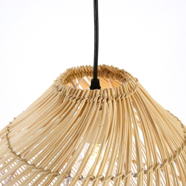 Lustră pe cablu Immax 08264L PELO 1xE27/40W/230V d. 40 cm ratan
