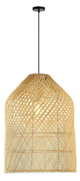Lustră pe cablu Immax 08259L PELO 1xE27/40W/230V d. 35 cm ratan