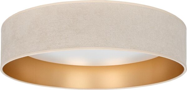 Brilagi-LED Plafonieră VELVET SIMPLE LED/24W/230V 3000K diam. 45 cm crem./auriu