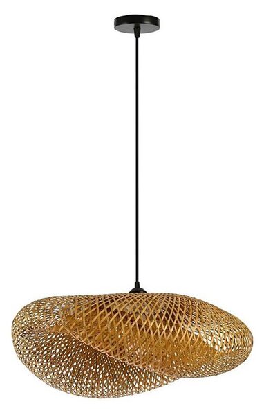 Lustră pe cablu Immax 08269L HILO 1xE27/40W/230V d. 60 cm bambus