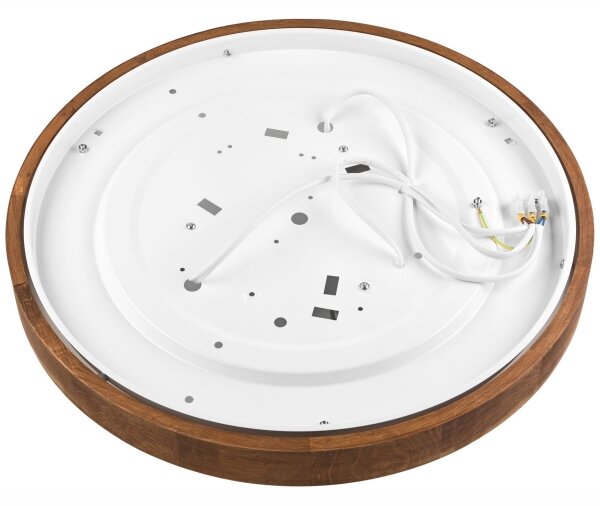 Plafonieră LED Brilagi CARVALHO SLIM 3xE27/60W/230V stejar cireș d. 47 cm