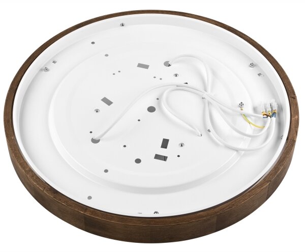 Plafonieră LED Brilagi CARVALHO SLIM 3xE27/60W/230V stejar nuc d. 47 cm